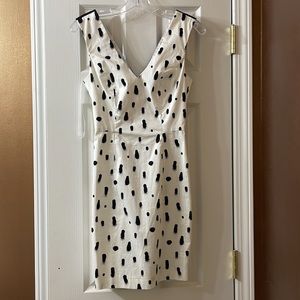 French Connection Sleeveless Animal Print Dress